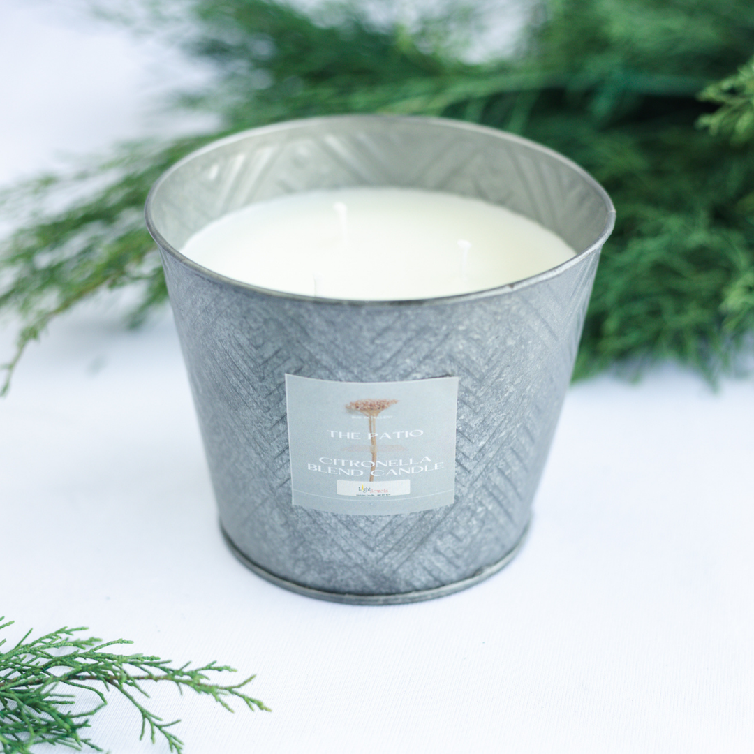 The Patio-Citronella Oil Bucket Candle