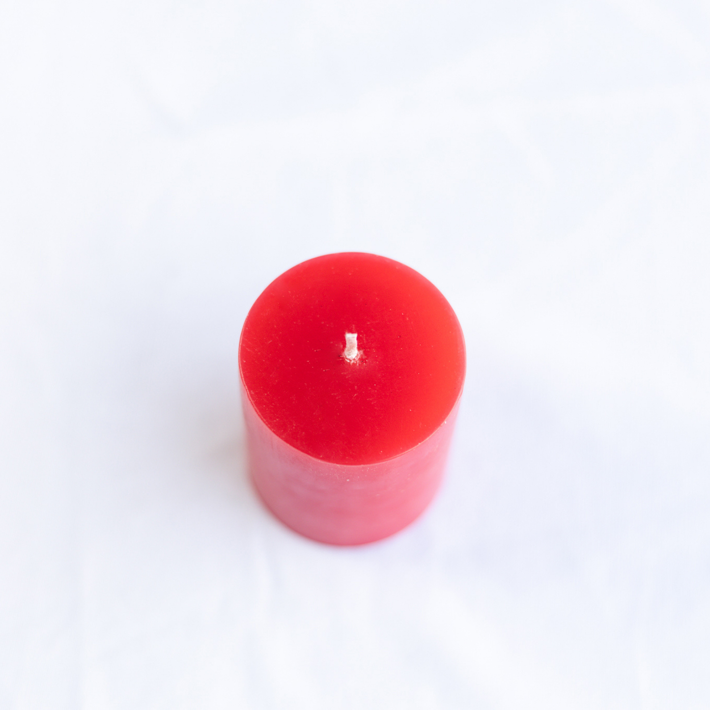 Set of 5 Rose Scented Pillar Candles