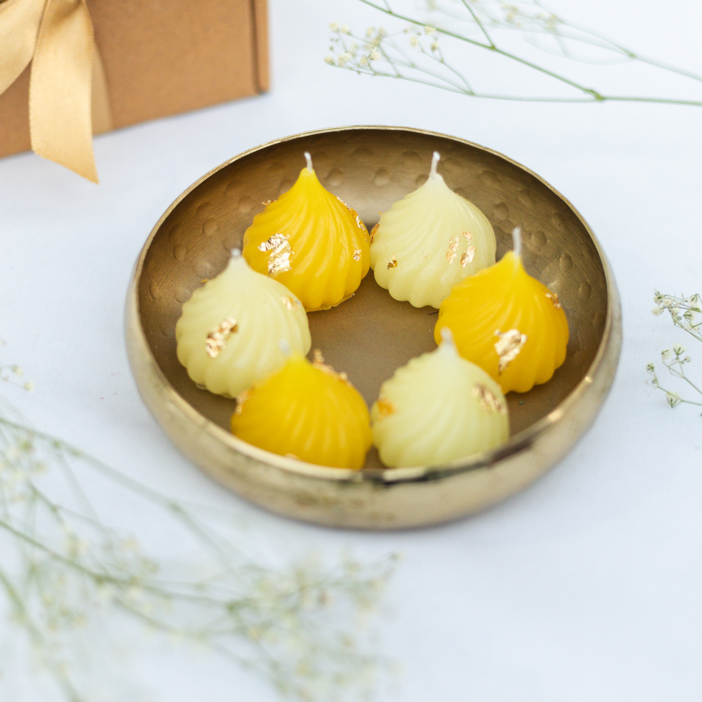 Set of 6 Modak Candles