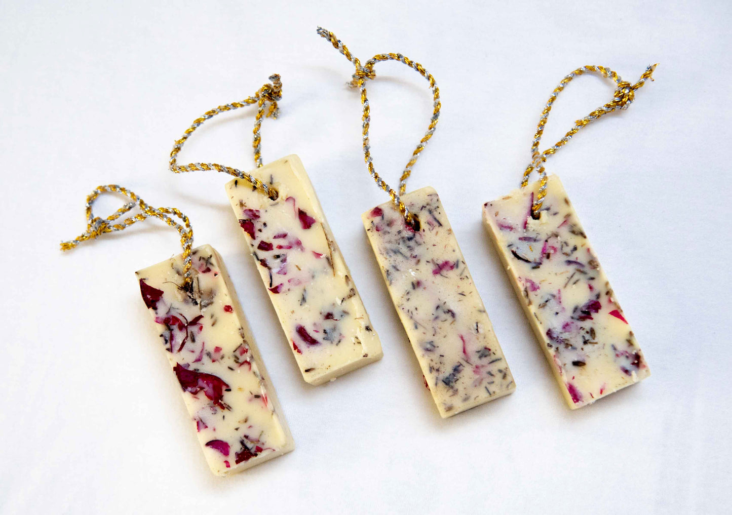 Set of 4 Beeswax Fragrance Bars