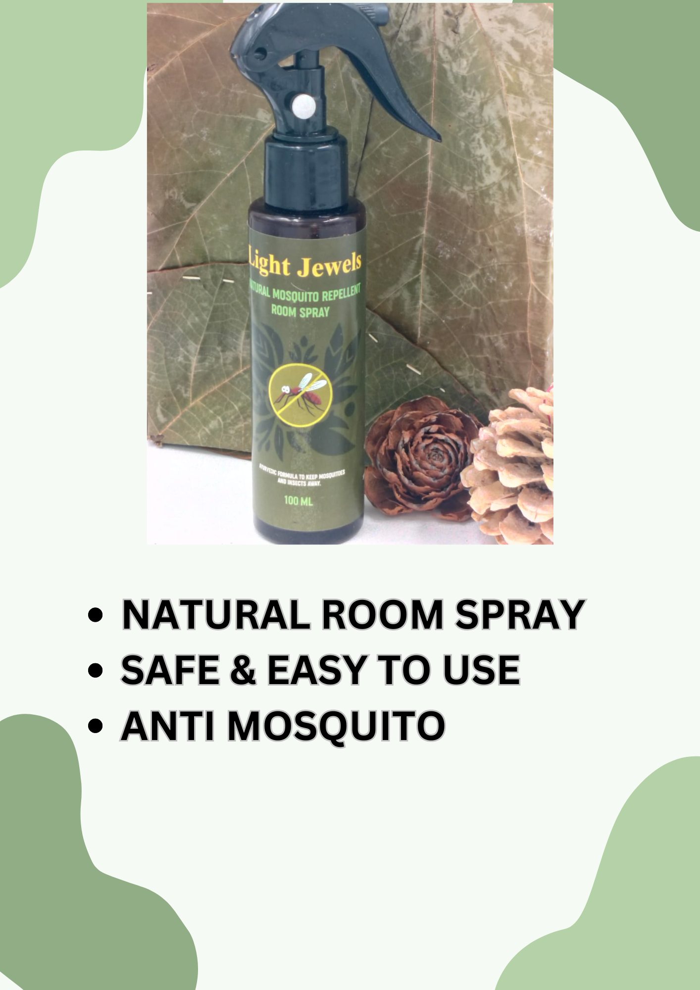 All Natural Mosquito Repellent Spray
