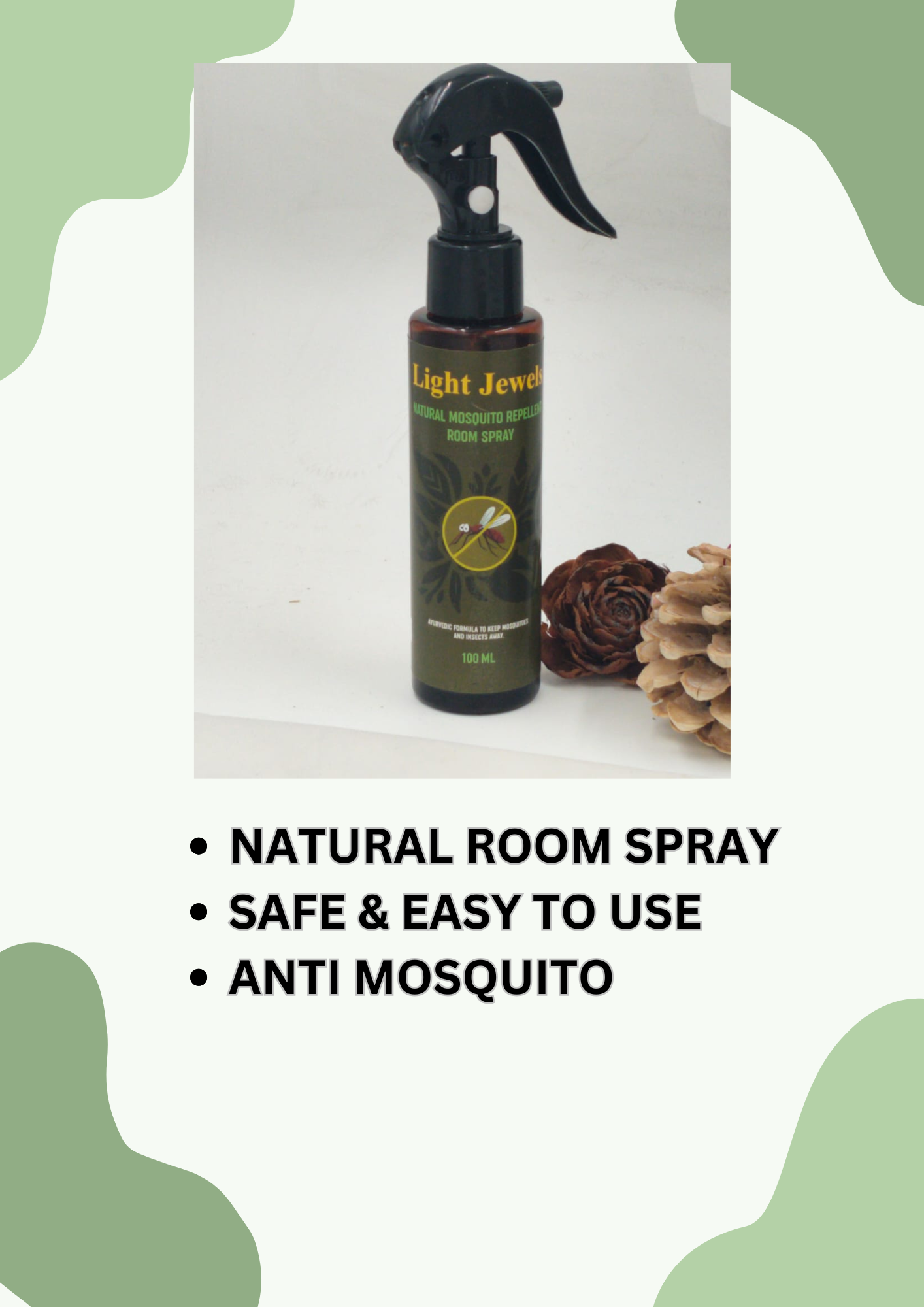 All Natural Mosquito Repellent Spray