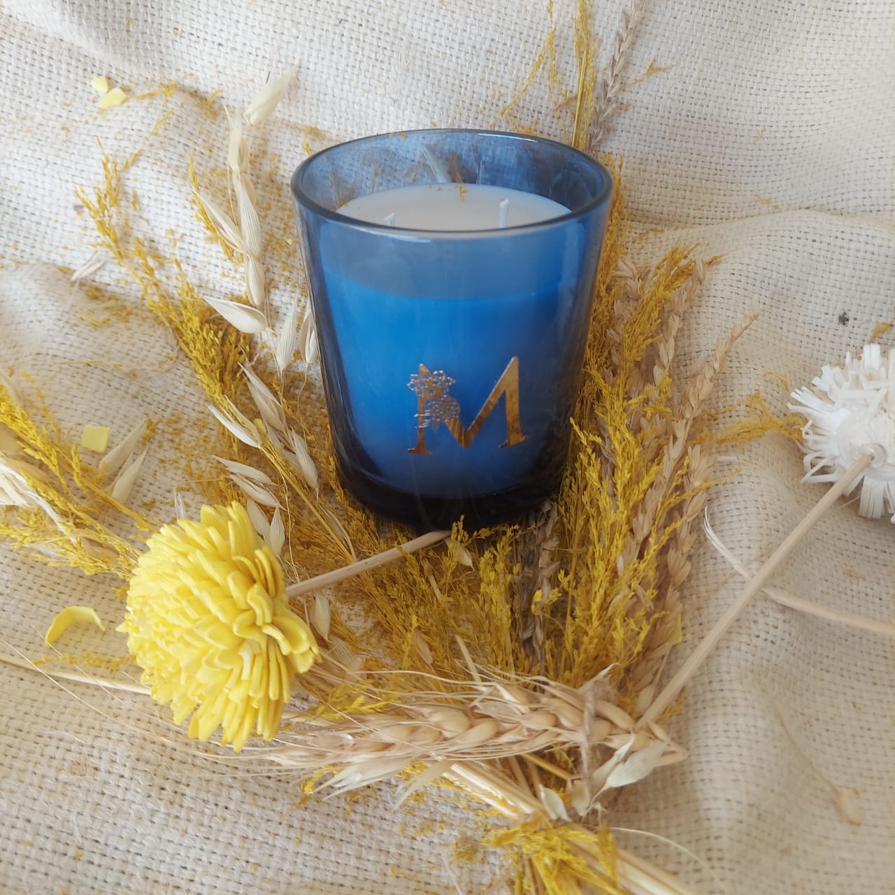 The Custom Monogram Candles