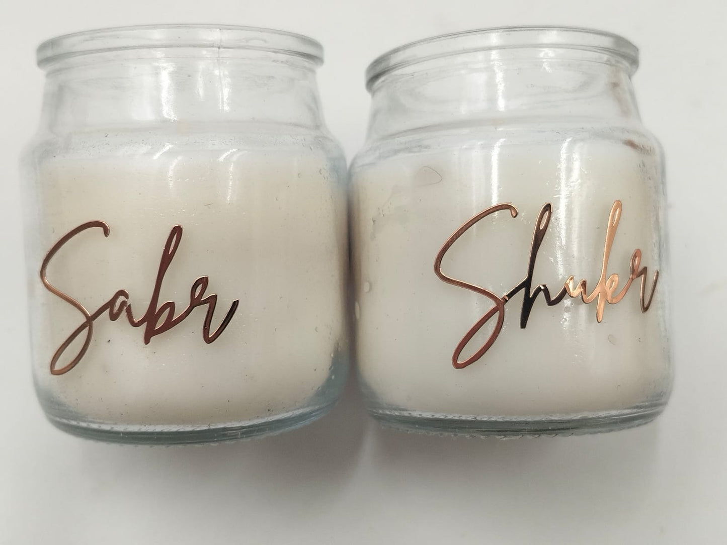 Sabr & Shukr Candle Jars