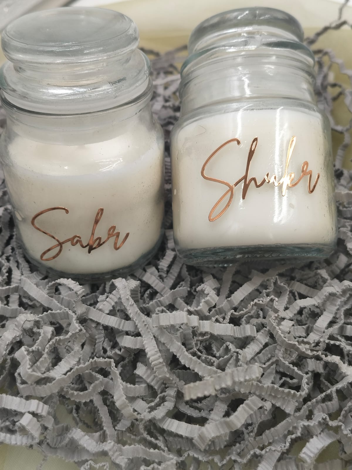 Sabr & Shukr Candle Jars