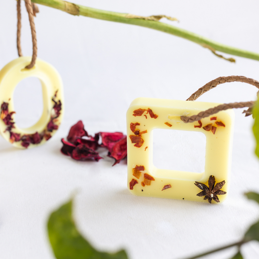 Set of 2 Beeswax Fragrance Bars