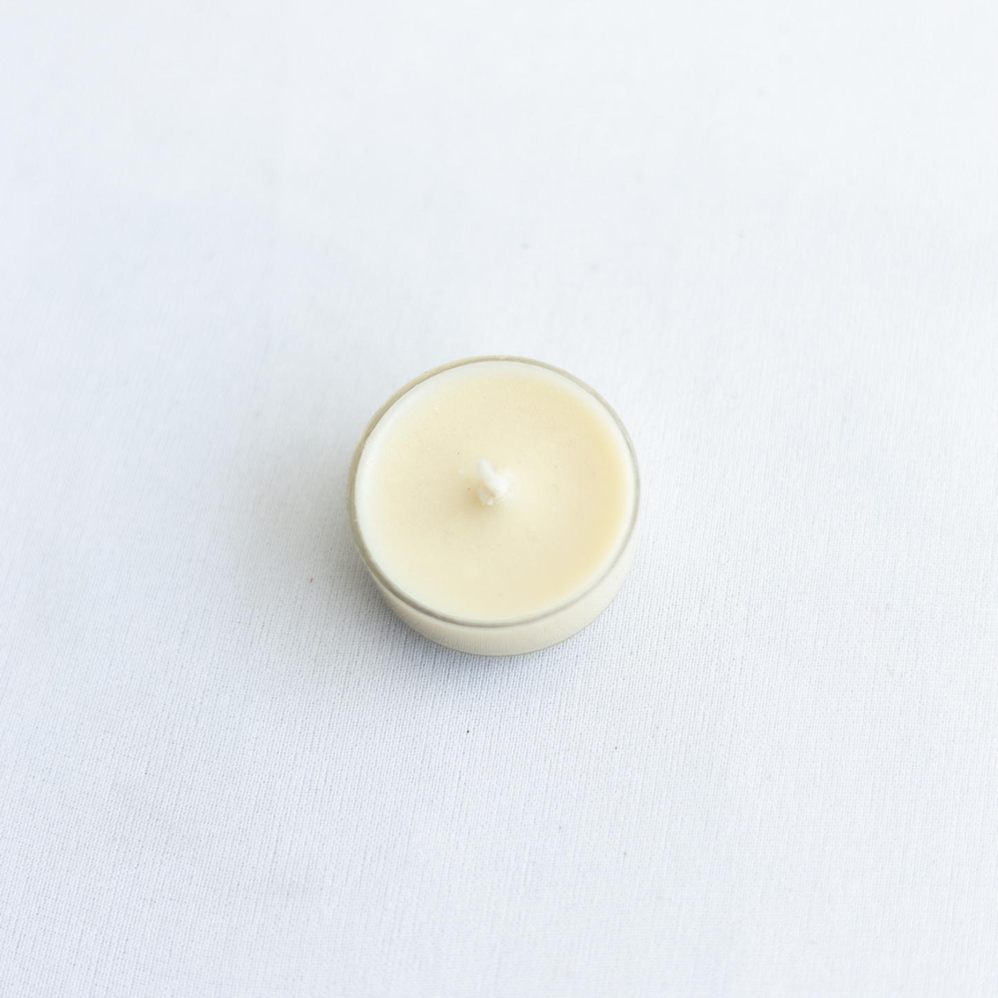 Set of 12 Vanilla Scented Soy wax T light Candles