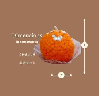Set of 4 Ladoo Mithai Candle Box
