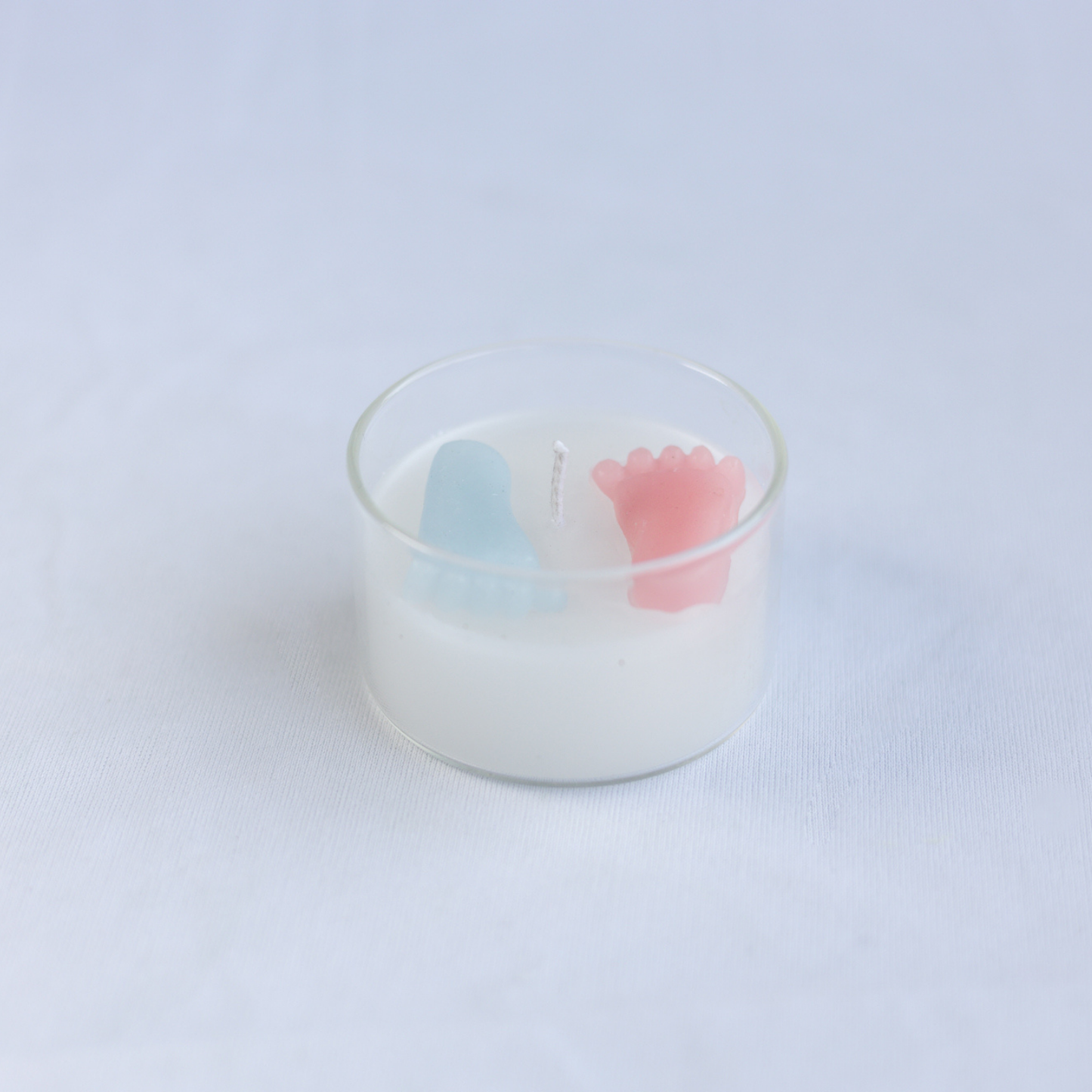 Set of 2  Scented  Baby Feet   Candles