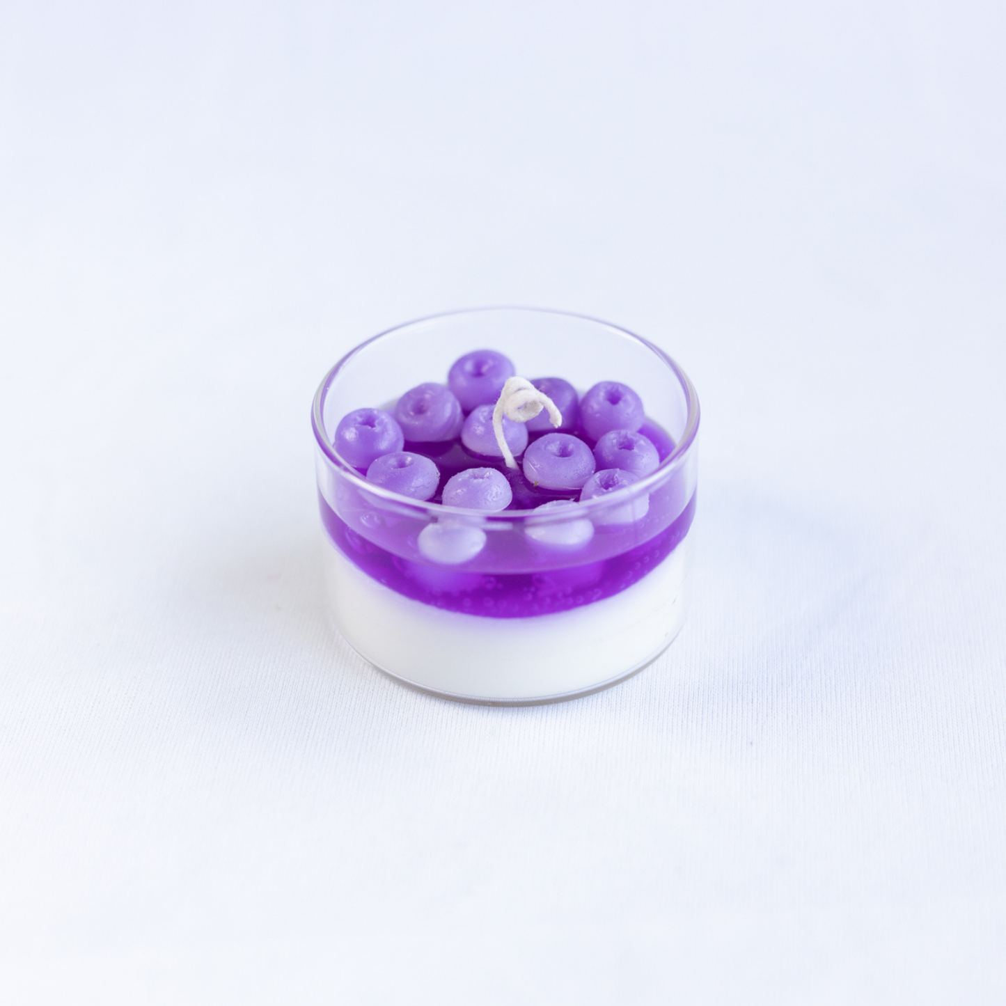 Set of 3  Raspberry & Blueberry Desert Candles
