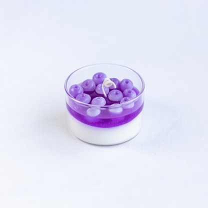 Set of 3  Raspberry & Blueberry Desert Candles
