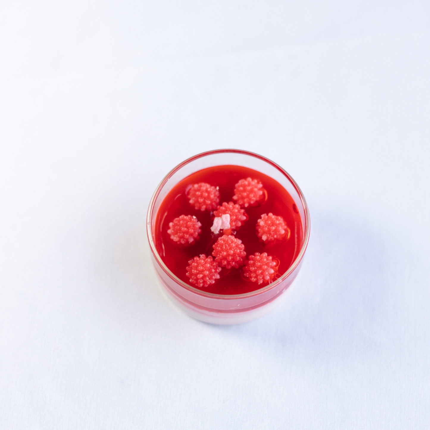 Set of 3  Raspberry & Blueberry Desert Candles