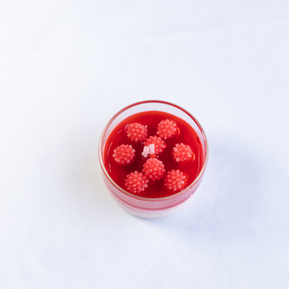 Set of 3  Raspberry & Blueberry Desert Candles