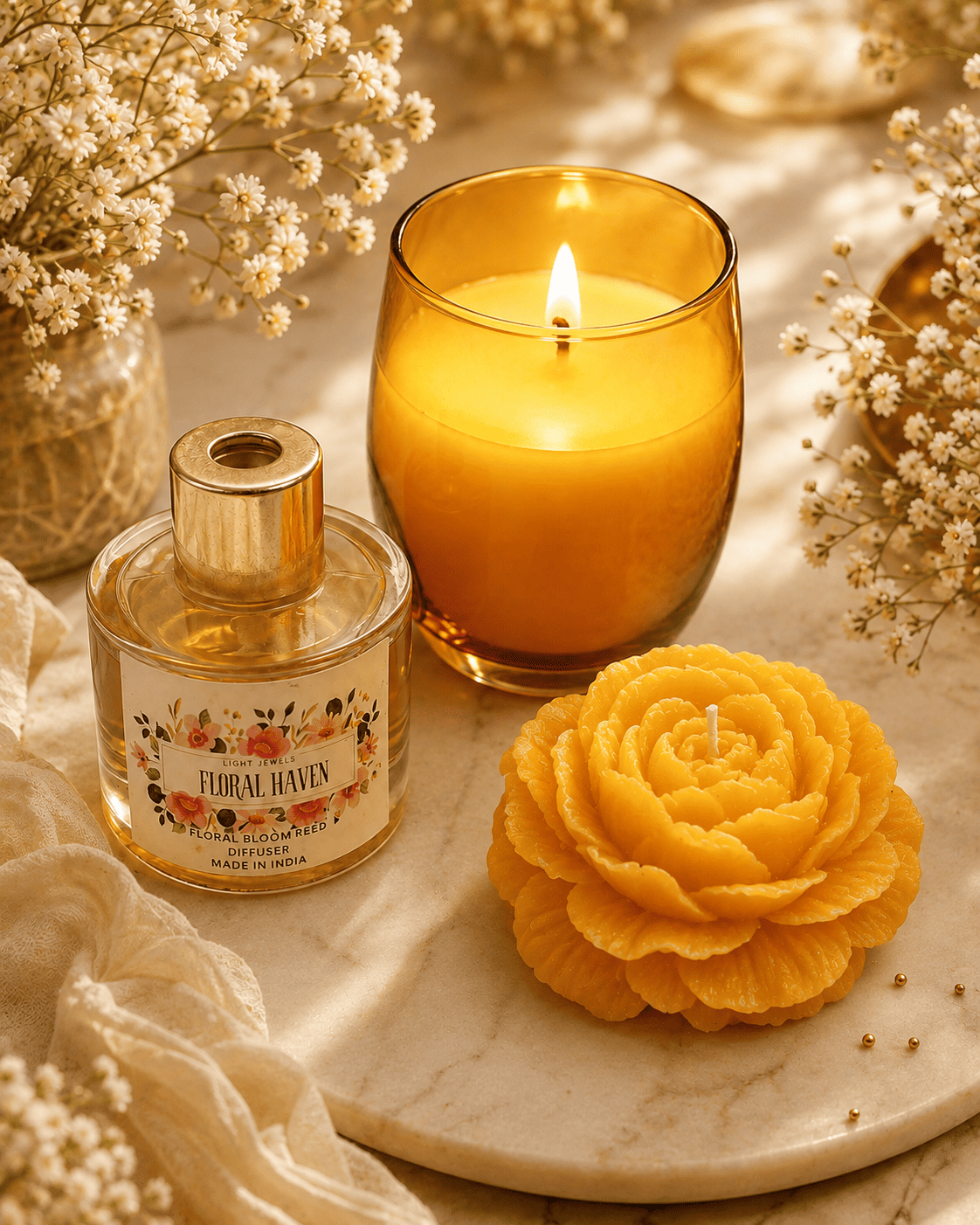 Canary Candle Set