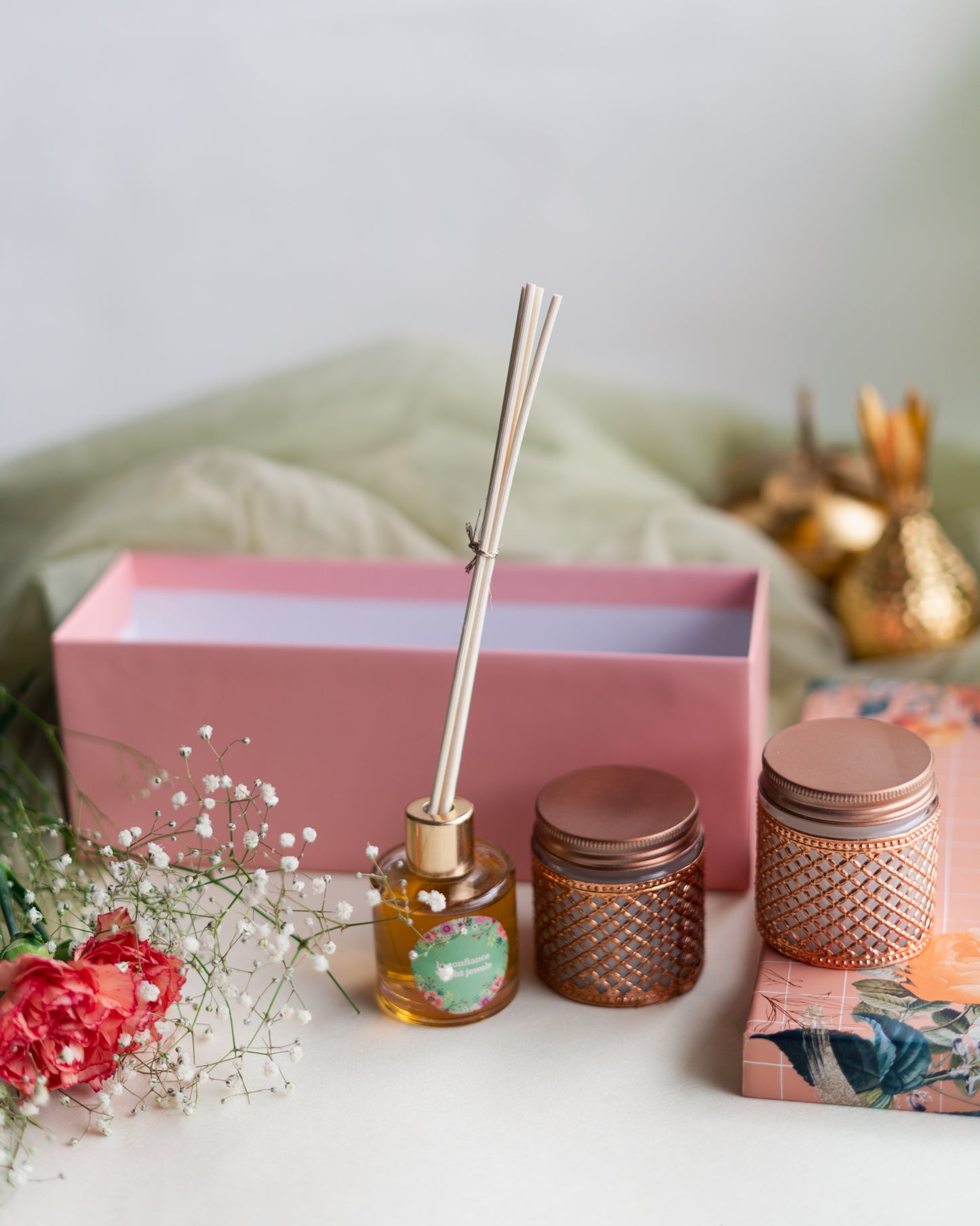 The Pink Rose Gift Set