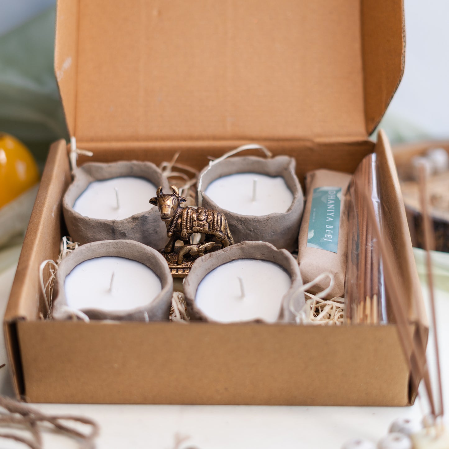 Curative Sustainable  Candle Box