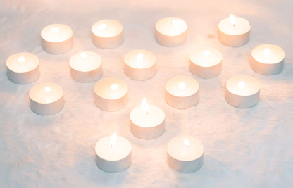 Set of 5 Long Burning T lite Candles