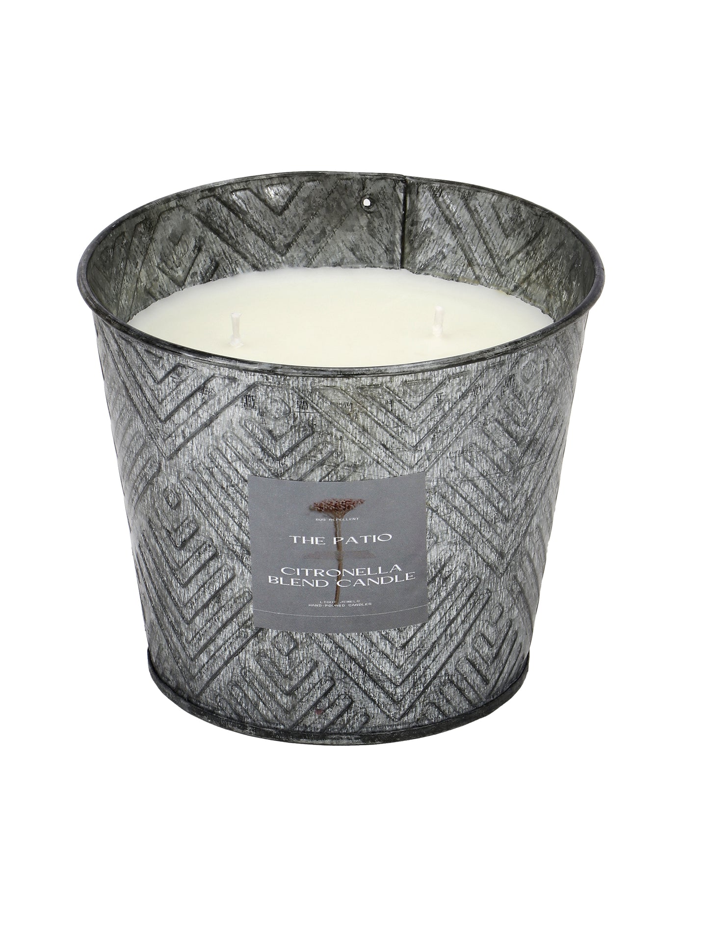 The Patio-Citronella Oil Bucket Candle