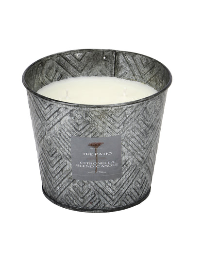The Patio-Citronella Oil Bucket Candle
