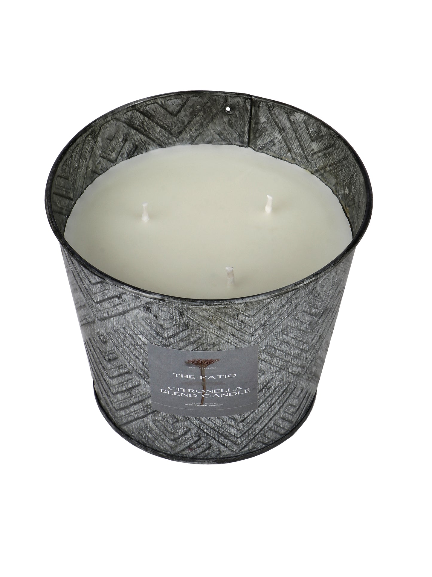 The Patio-Citronella Oil Bucket Candle