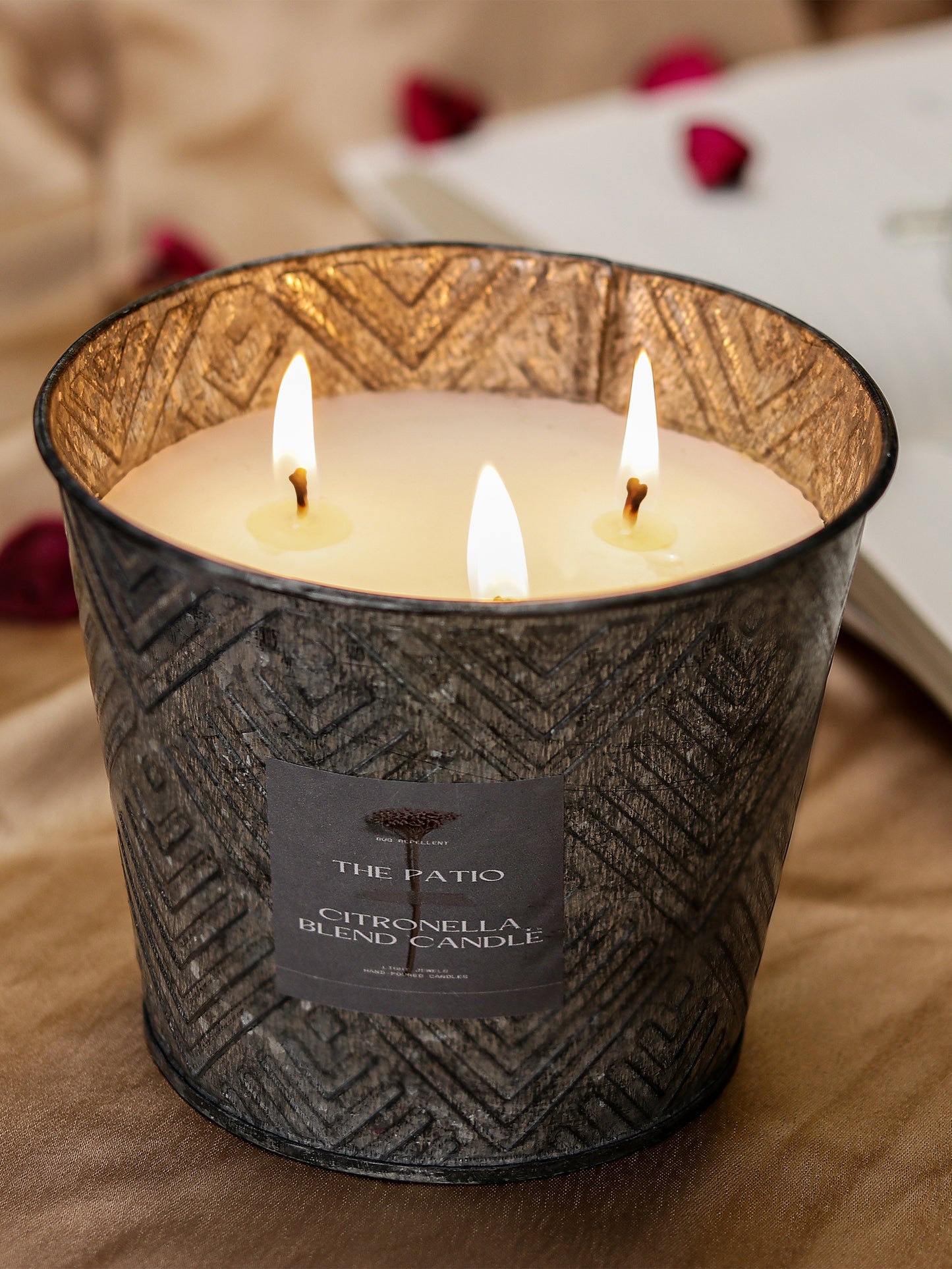 The Patio-Citronella Oil Bucket Candle