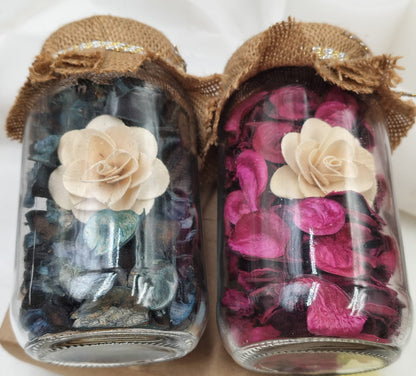 Petals of Nature Potpourri Jars