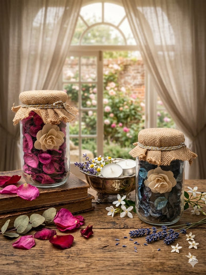 Petals of Nature Potpourri Jars