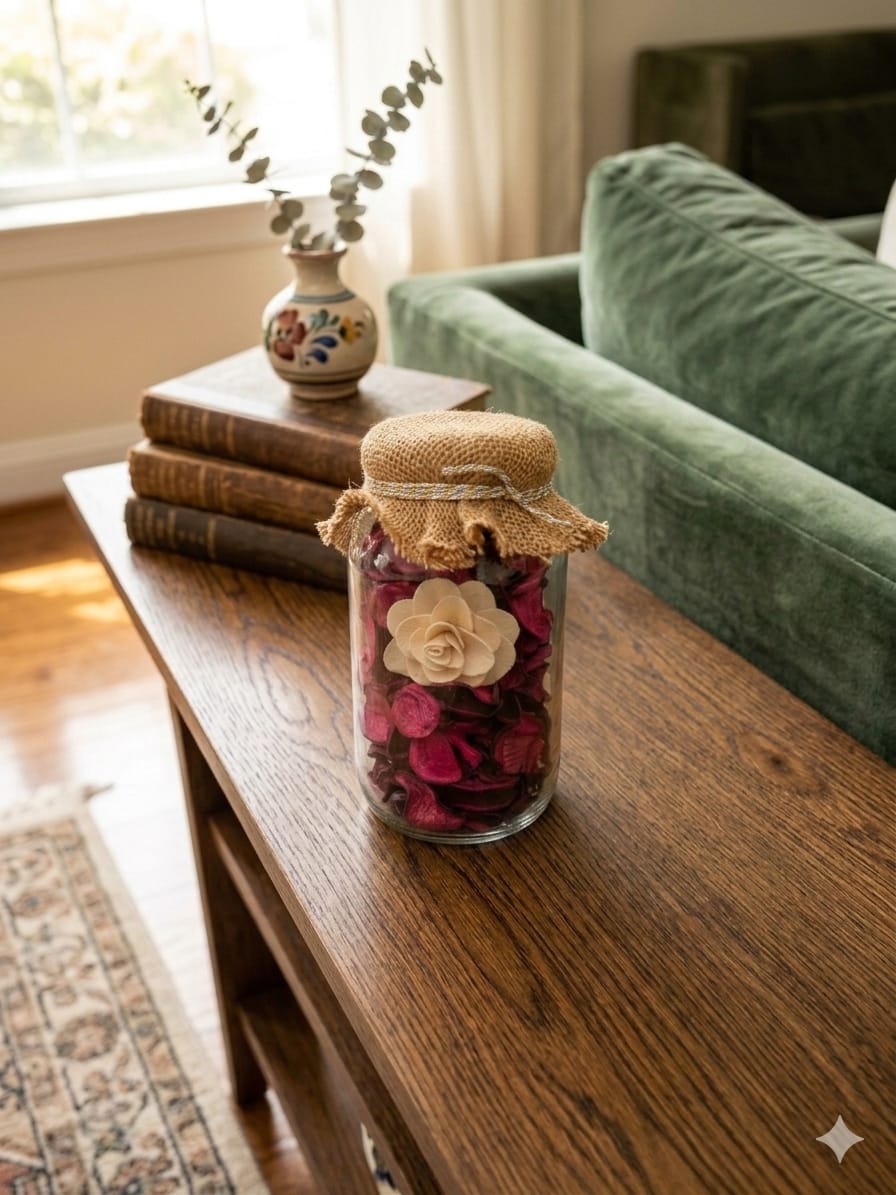 Petals of Nature Potpourri Jars