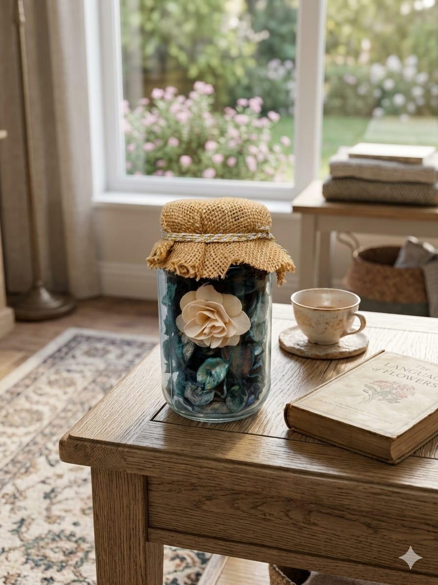 Petals of Nature Potpourri Jars