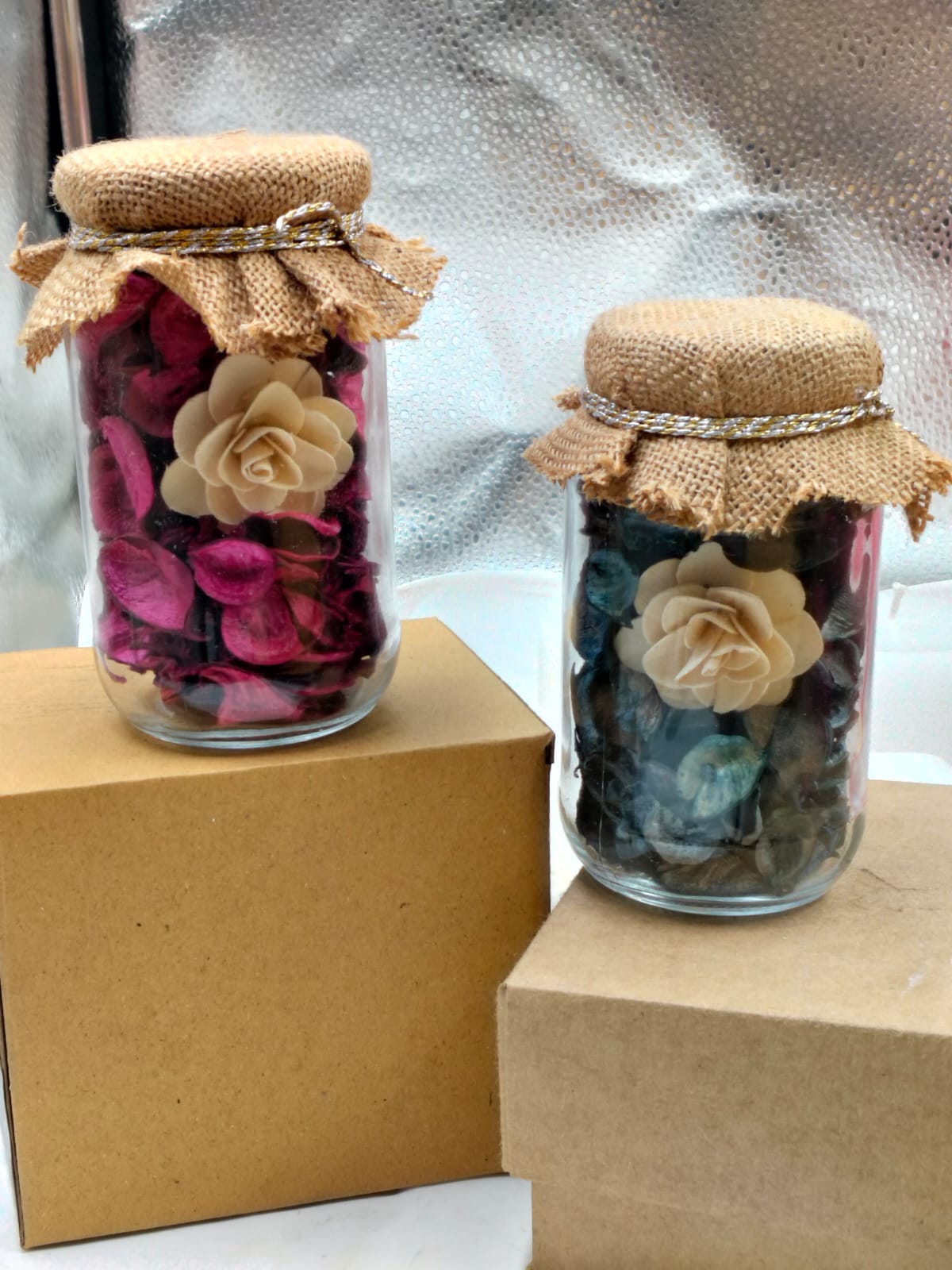 Petals of Nature Potpourri Jars