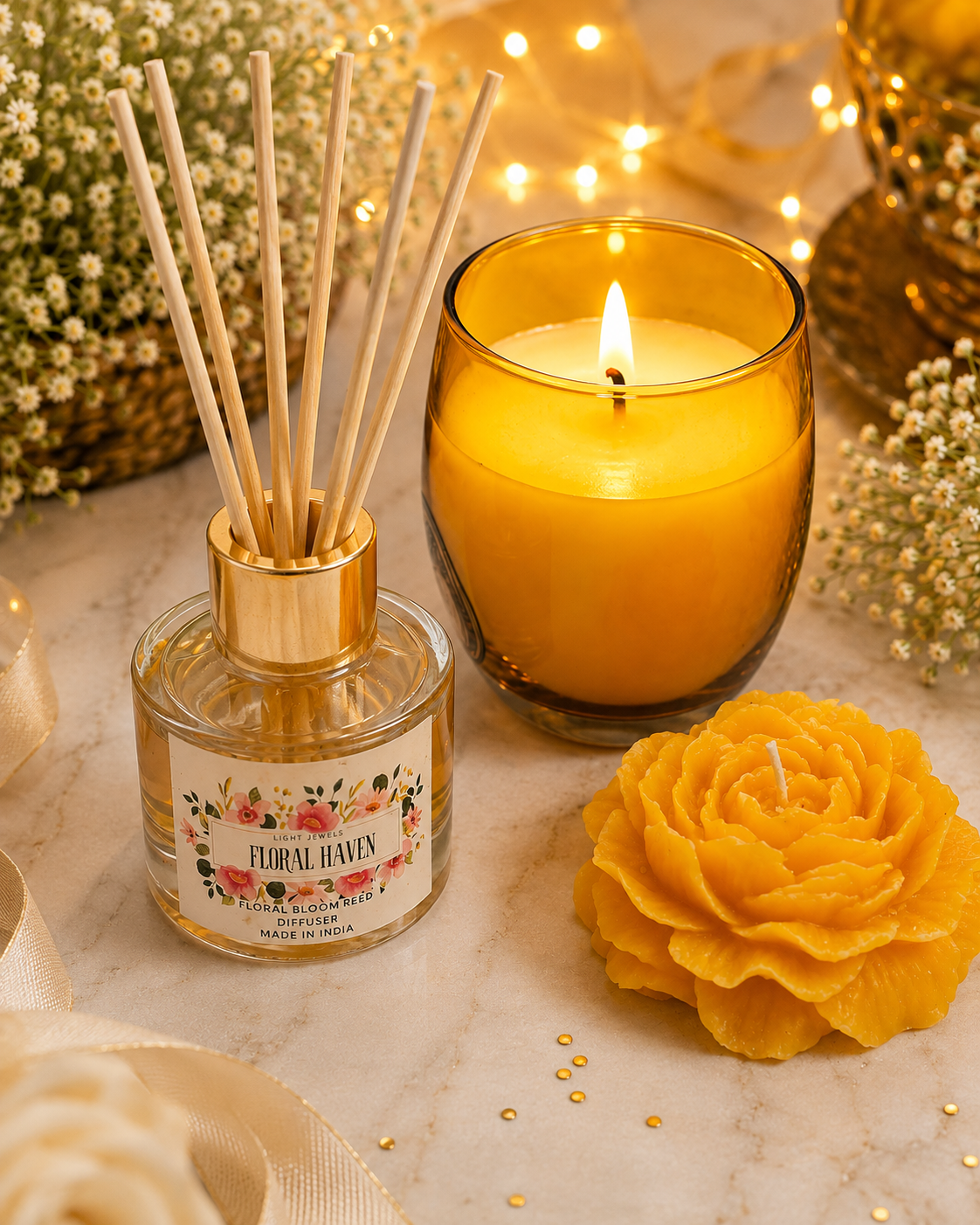Canary Candle Set