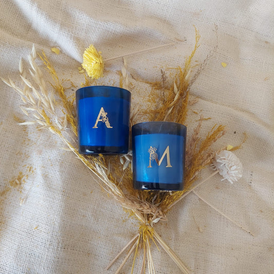 The Custom Monogram Candles