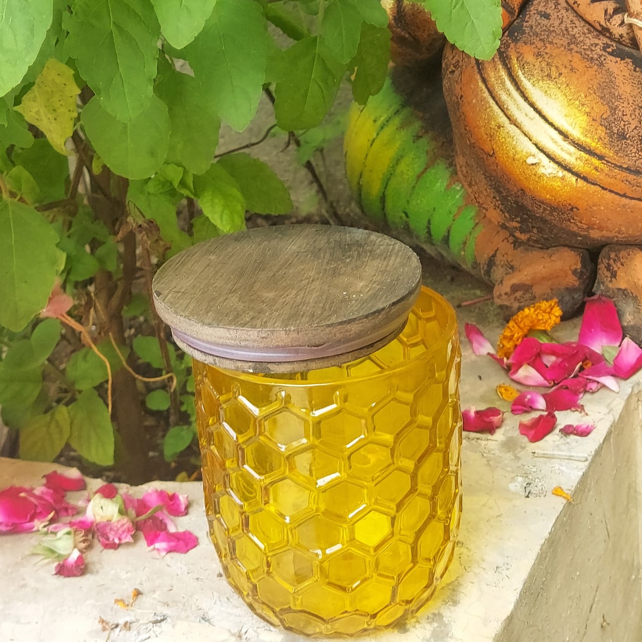 Classic Vanilla Candle  Honeycomb Jars