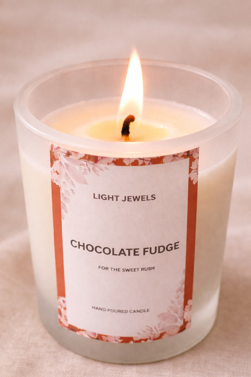 Chocolate Fudge Scented Soy Candle