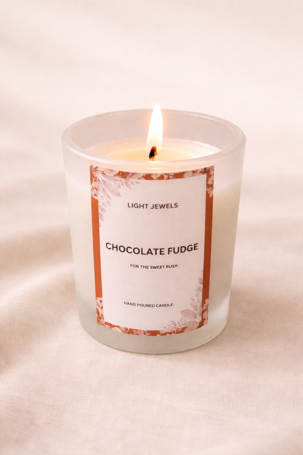 Chocolate Fudge Scented Soy Candle