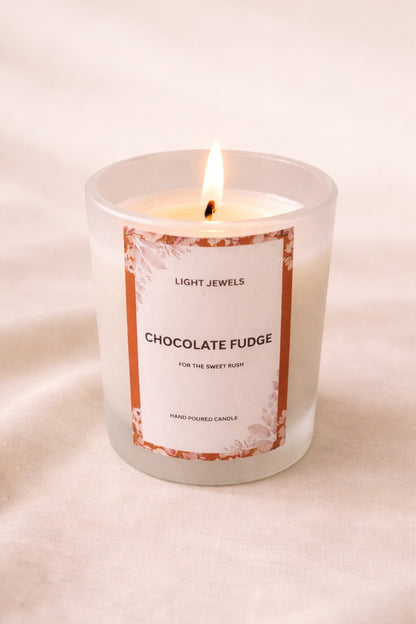Chocolate Fudge Scented Soy Candle