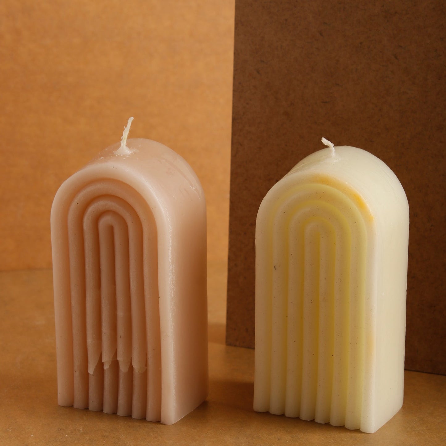 Dual Spiral Arch Candles