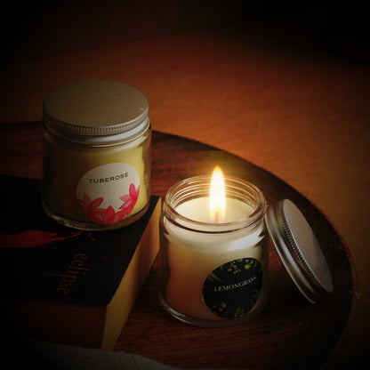 2 Fragrant Jar Candles