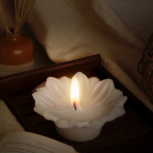 Floating Lotus Candle
