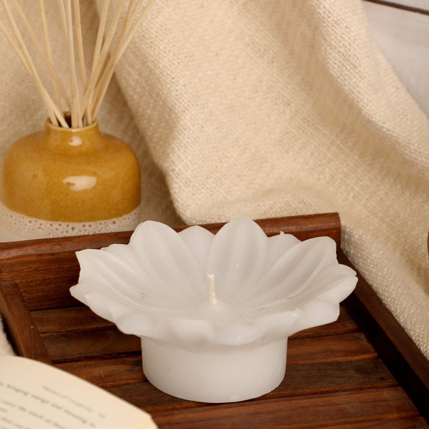 Floating Lotus Candle