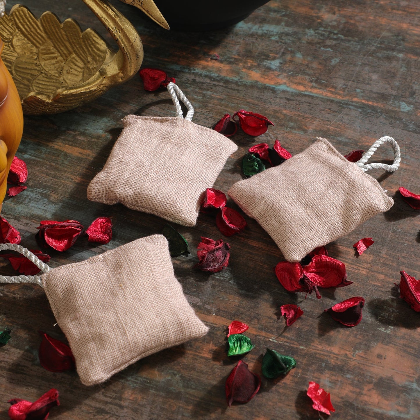 3 Cedarwood Wardrobe Sachets