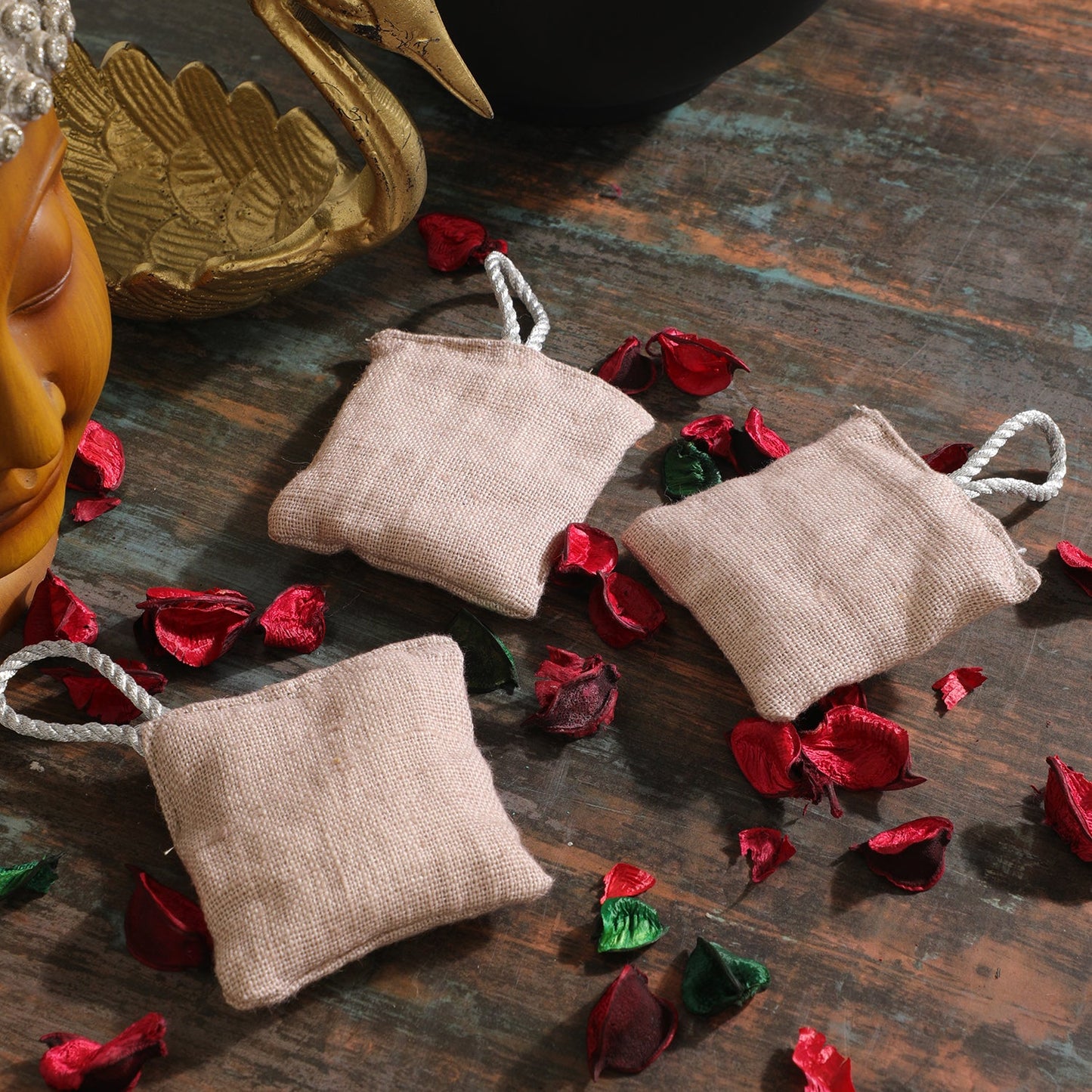 3 Cedarwood Wardrobe Sachets