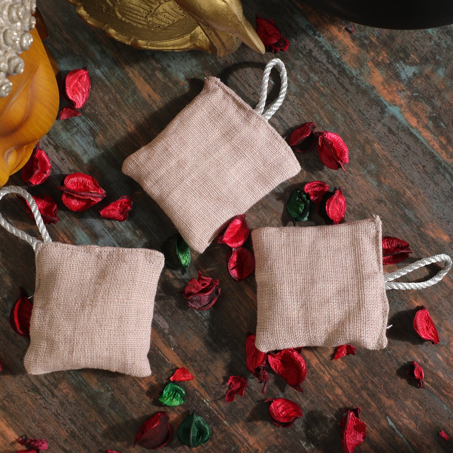 3 Cedarwood Wardrobe Sachets