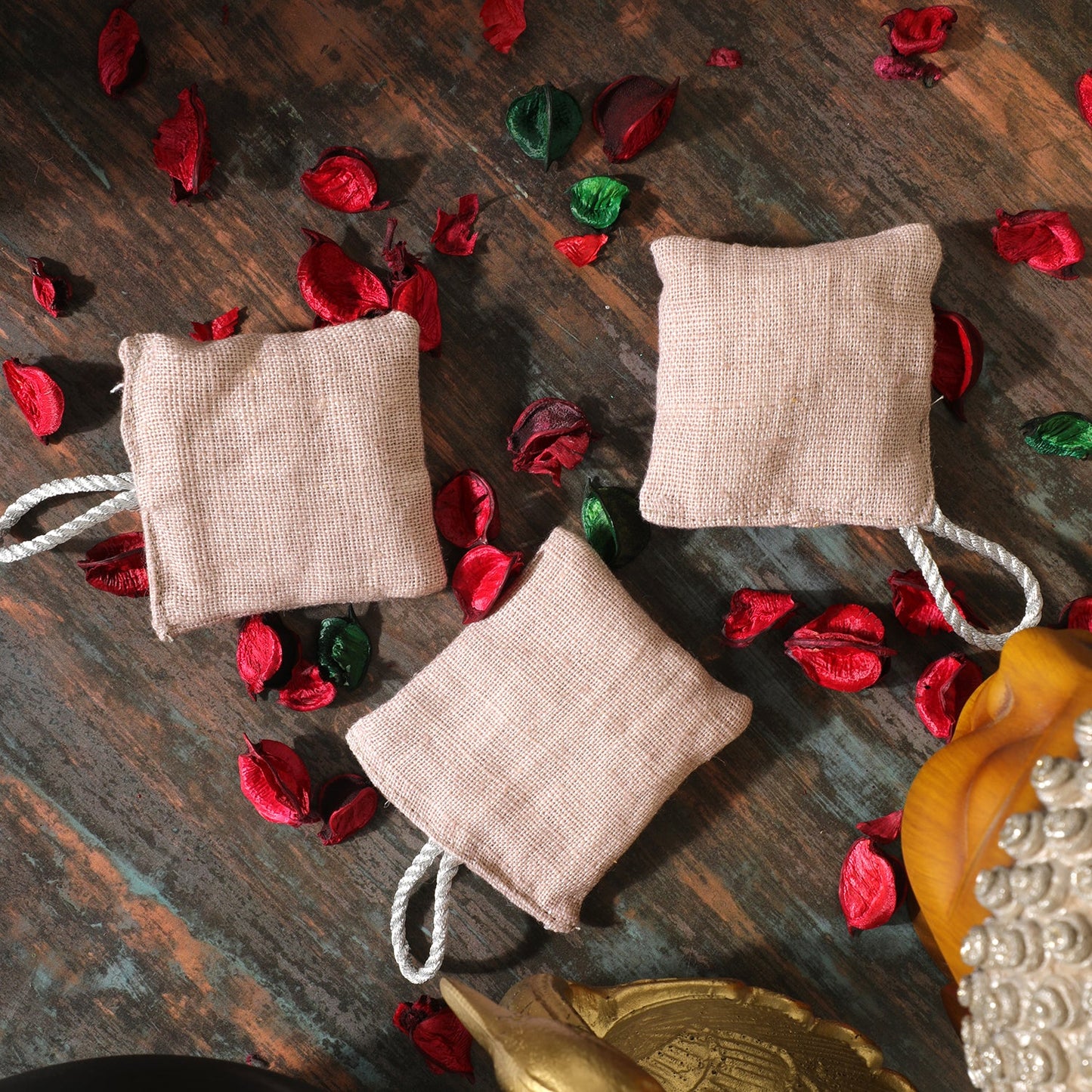 3 Cedarwood Wardrobe Sachets