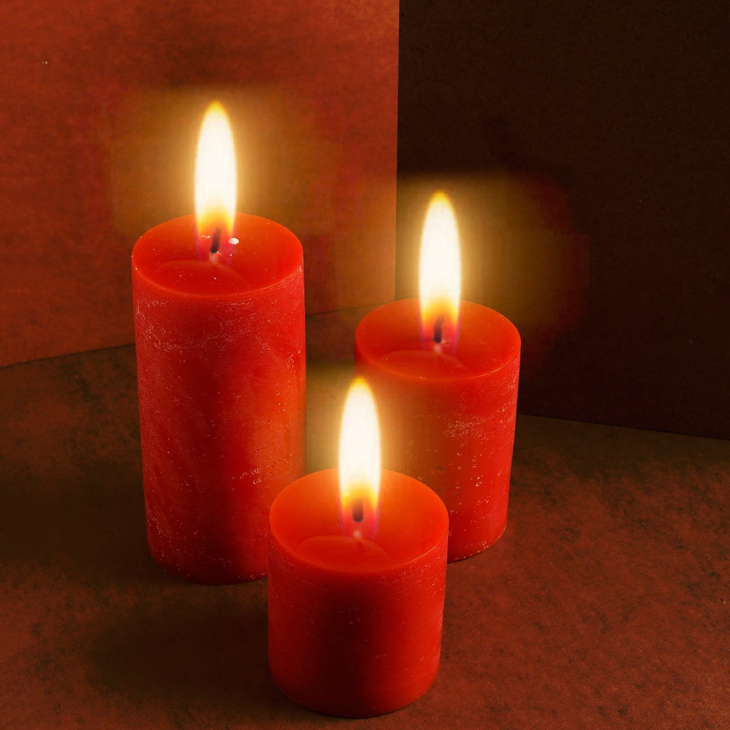 3 Night Blooms-Tuberose Pillar Candles