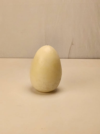 The Ivory Egg Candle